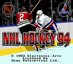 Заставка игры NHL '94